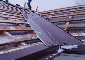 профнастил кровельные работы
